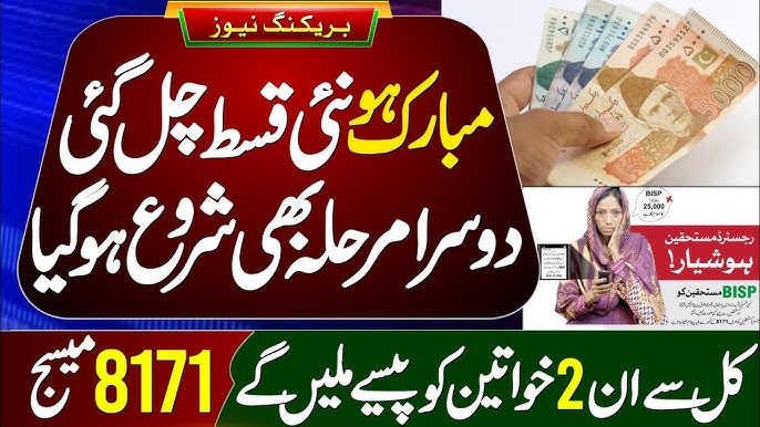 نئے مستحقین کی فہرست جاری - 8171relief.pk